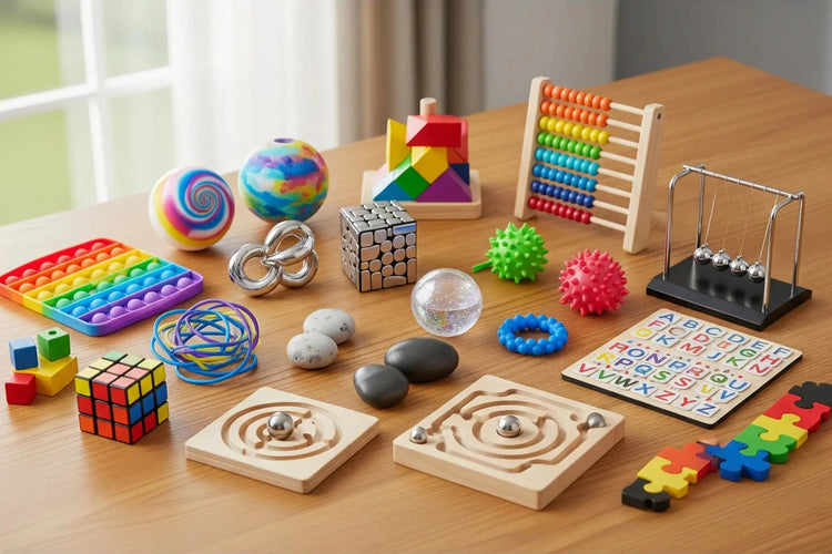 Gadget antistress, giochi educativi