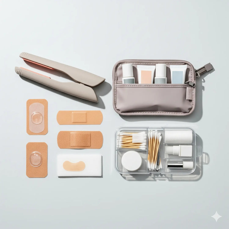 Raddrizzatori dita, cerotti, mini organizer beauty