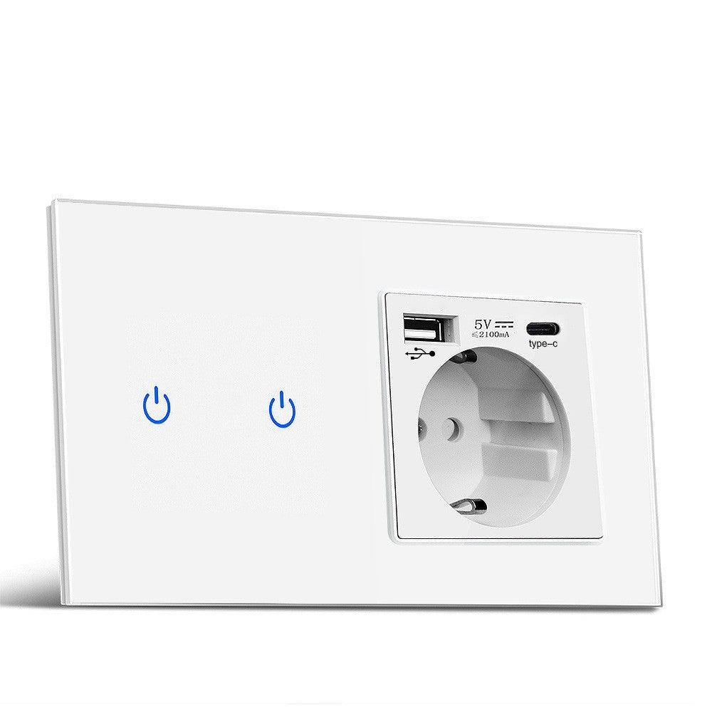 DAMASO - Presa e Interruttore Luce Intelligente Wifi Smart Life Tuya Touch compatibile Con Alexa e Google Home 7