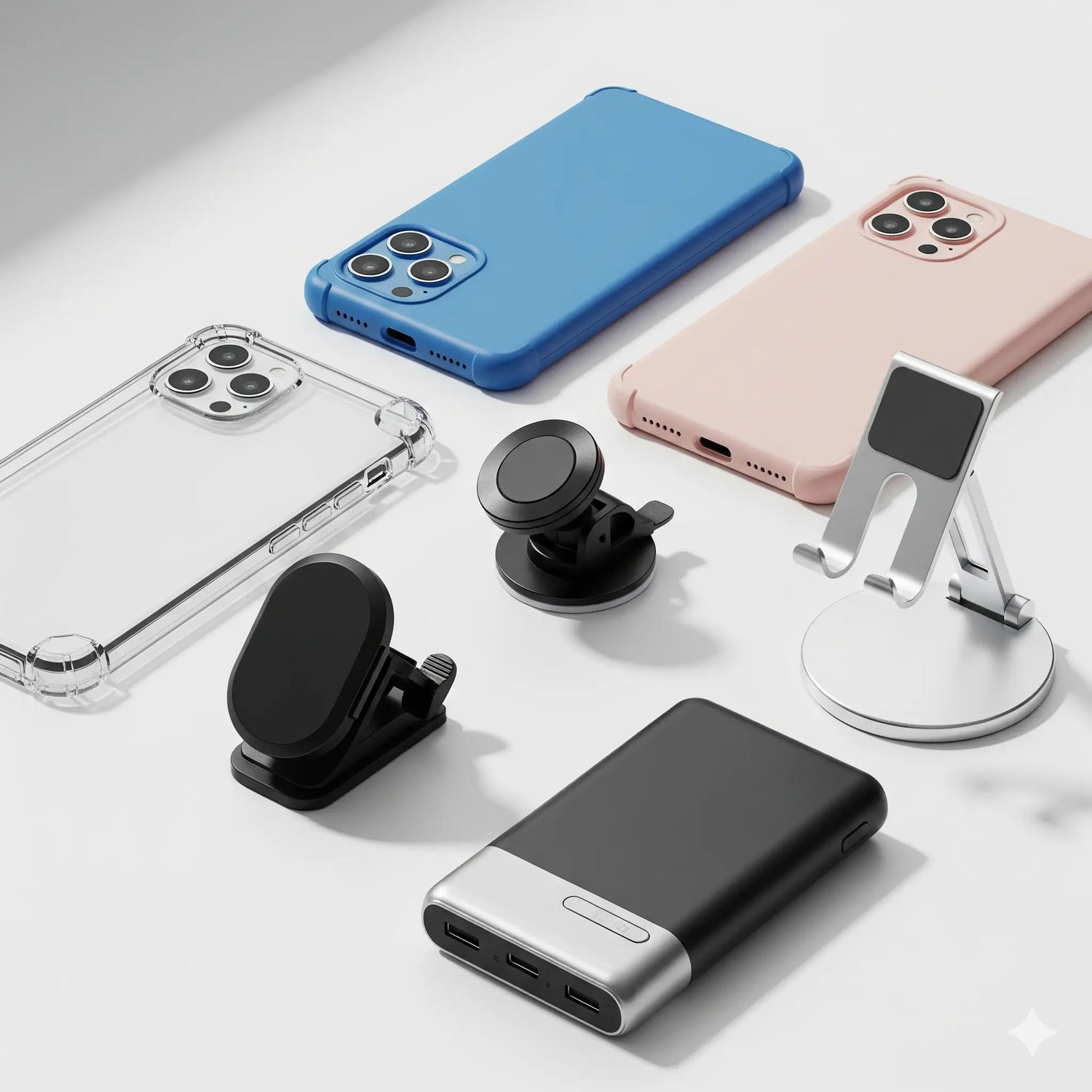 Cover, supporti telefono, powerbank