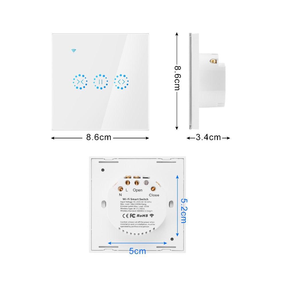 DAMASO - Interruttore Intelligente Smart Life Tuya Wifi Touch compatibile Con Alexa e Google Home_1