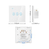 DAMASO - Interruttore Intelligente Smart Life Tuya Wifi Touch compatibile Con Alexa e Google Home_1