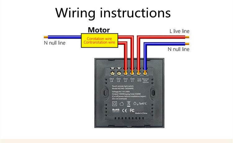 DAMASO - Interruttore Intelligente Tuya Wifi Touch compatibile Con Alexa e Google Home_3