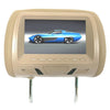 DAMASO - Poggiatesta con Monitor da 7 pollici per auto  lettore USB SD FM 2