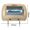 DAMASO - Poggiatesta con Monitor da 7 pollici per auto  lettore USB SD FM 4