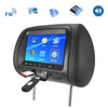 DAMASO - Poggiatesta con Monitor da 7 pollici per auto  lettore USB SD FM 6