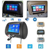 DAMASO - Poggiatesta con Monitor da 7 pollici per auto  lettore USB SD FM 7