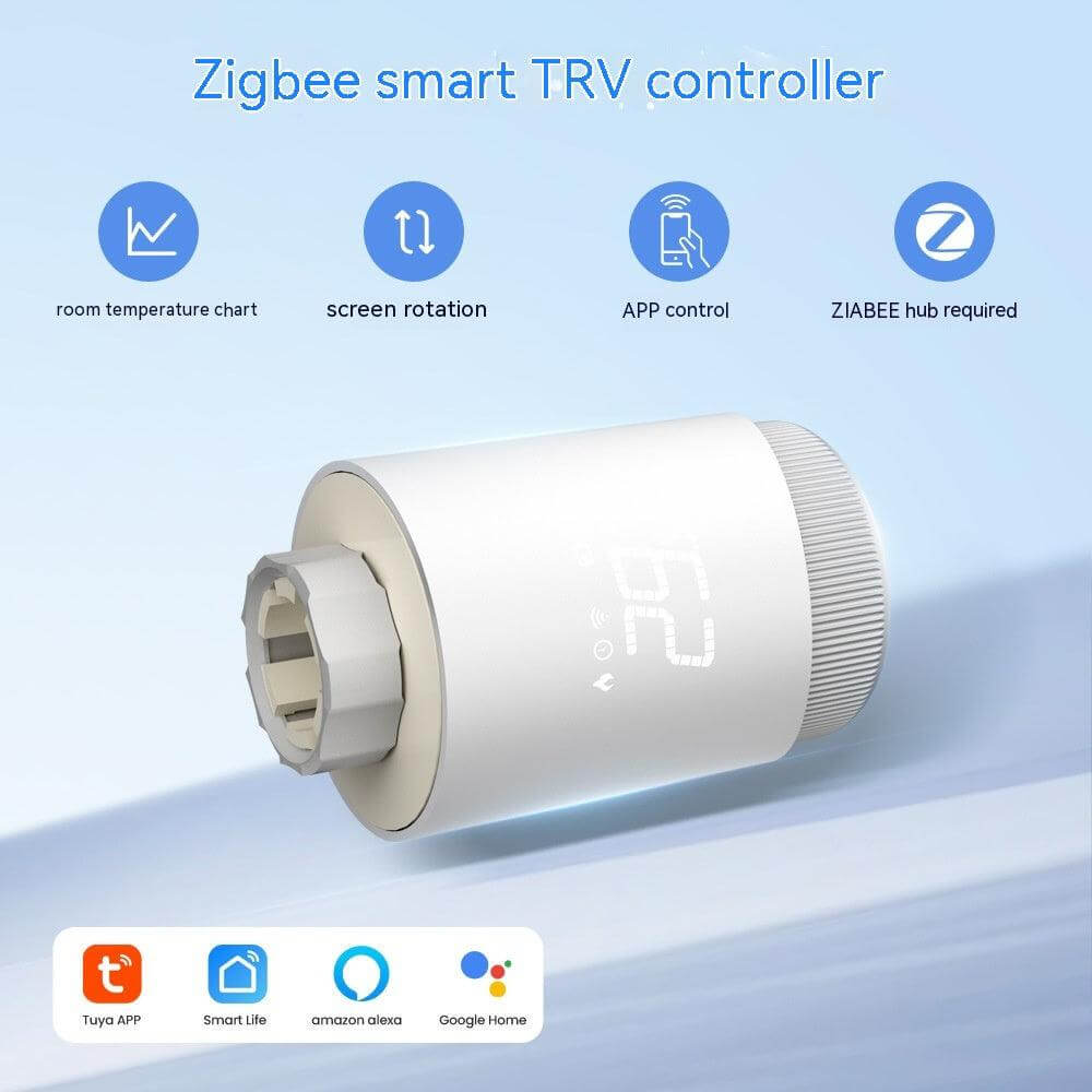 DAMASO -  Termostatica Xiaori Intelligente compatibile con Alexa e Google Home