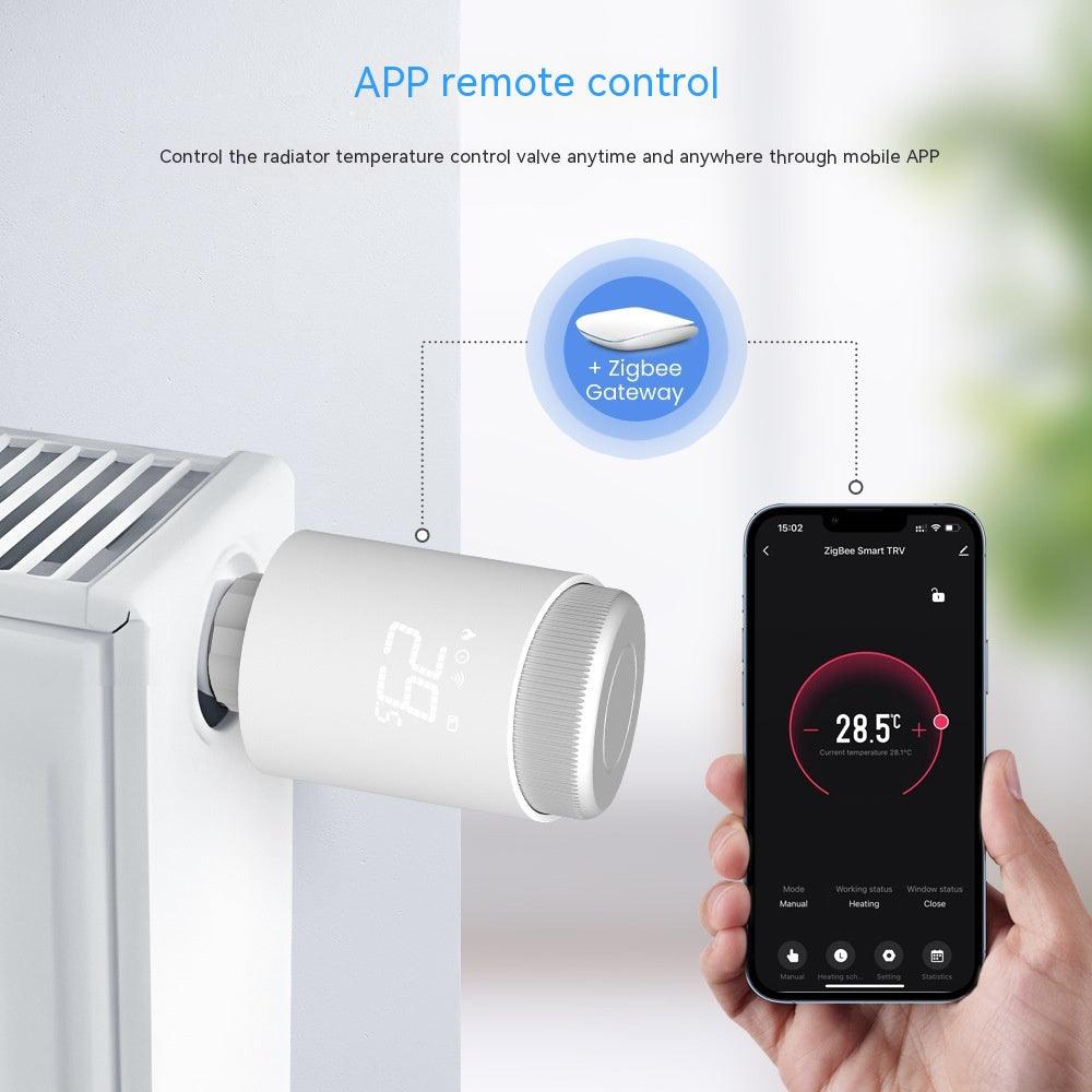 DAMASO -  Termostatica Xiaori Intelligente compatibile con Alexa e Google Home 8