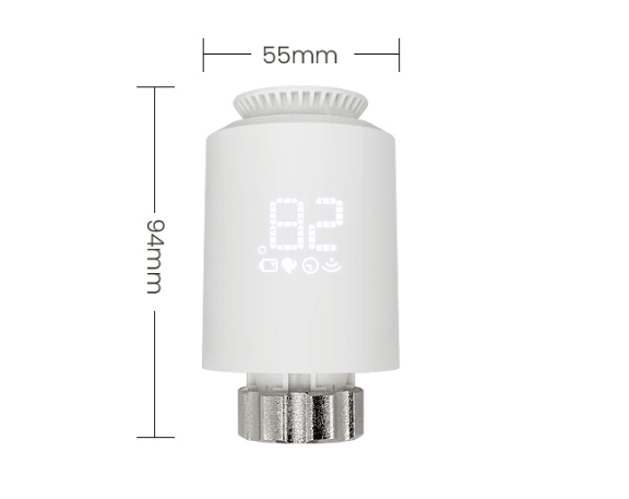 DAMASO -  Valvola Termostatica Intelligente compatibile con Alexa e Google Home 6